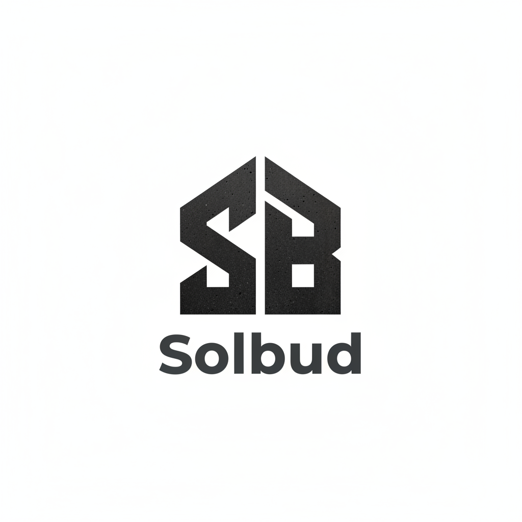 solbud logo black concrete 8ee3e44b